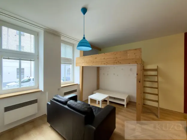 Pronájem bytu 1+kk, Plzeň, Rubešova, 25 m2