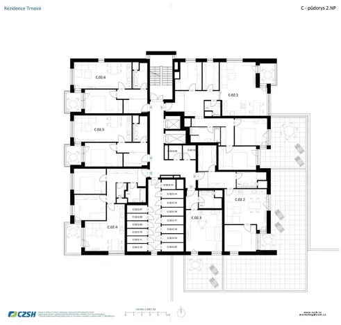 Prodej bytu 2+kk, Pardubice, Jozefa Gabčíka, 66 m2