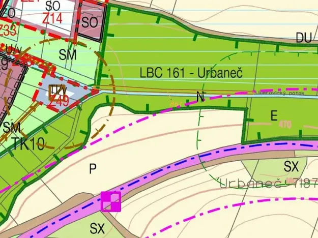 Dražba louky, Peč, 670 m2