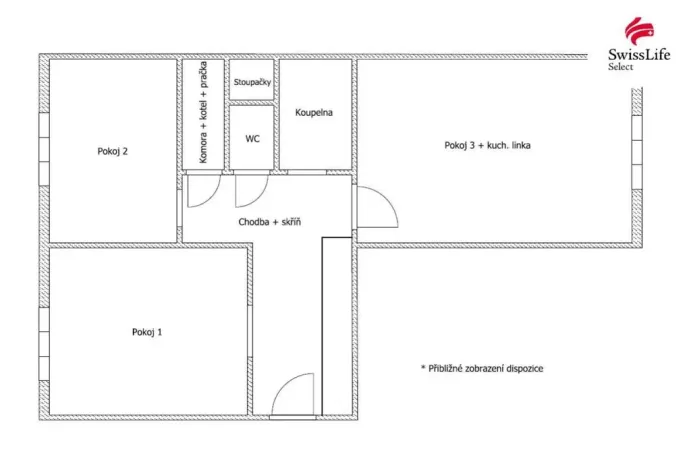 Prodej bytu 3+kk, Jihlava, Erbenova, 58 m2