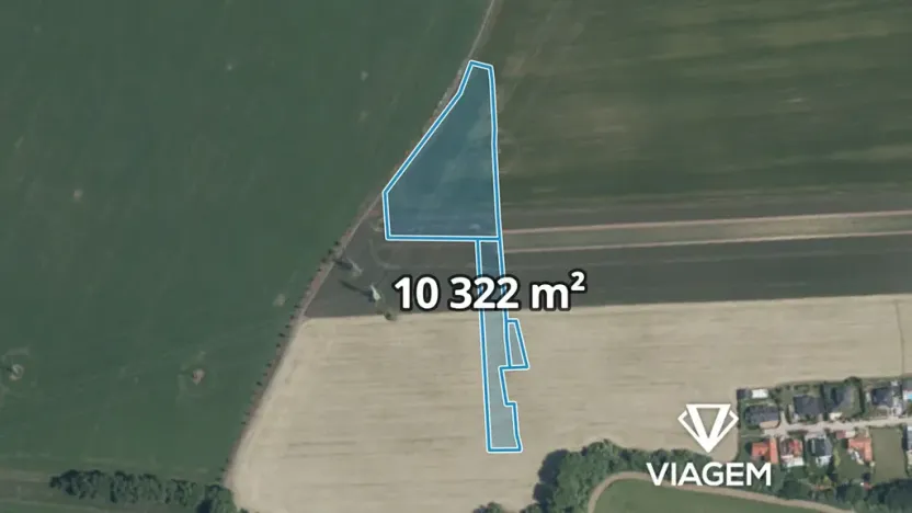 Prodej podílu pole, Veleň, 5915 m2