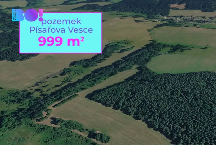 Prodej pozemku, Lesná - Písařova Vesce, 999 m2