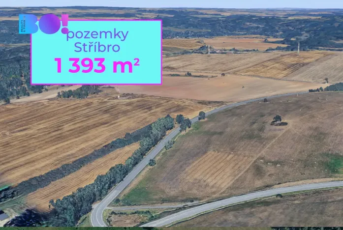 Prodej pole, Stříbro, 1393 m2