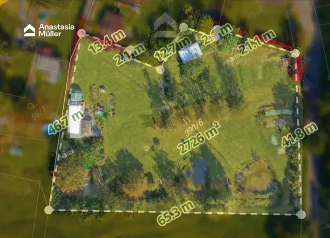 Prodej pozemku pro bydlení, Všeruby, 2726 m2