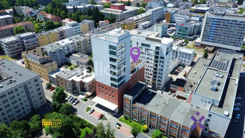 Pronájem bytu 1+kk, Zlín, Lorencova, 28 m2