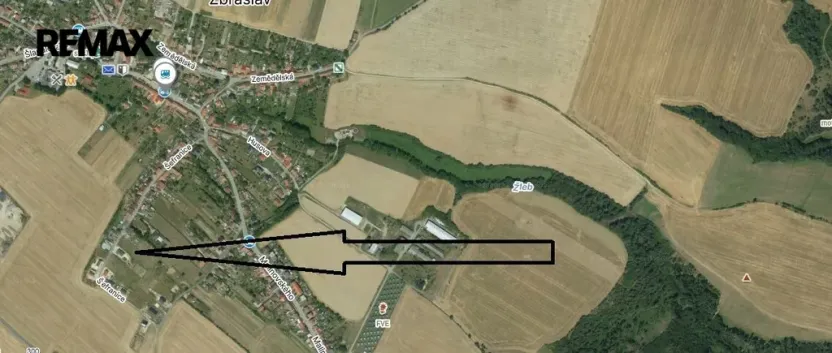 Prodej pozemku pro bydlení, Zbraslav, 1264 m2