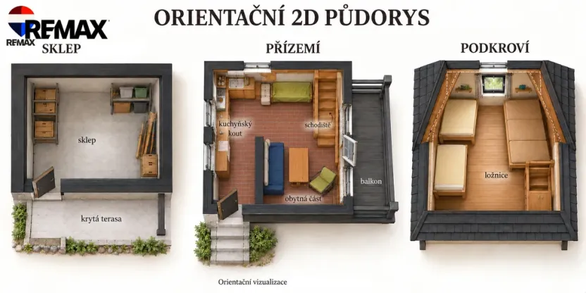 Prodej chaty, Krásná Hora nad Vltavou - Podmoky, 14 m2