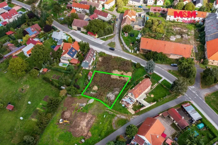 Prodej pozemku pro bydlení, Velemín - Březno, 607 m2