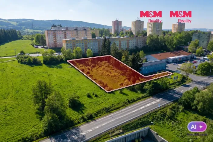 Prodej komerčního pozemku, Sokolov, Karla Havlíčka Borovského, 2821 m2