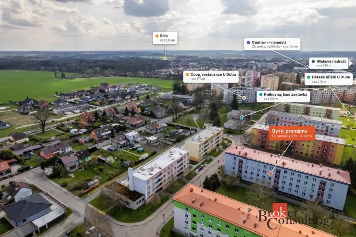 Pronájem bytu 3+kk, Týniště nad Orlicí, Čs. armády, 65 m2