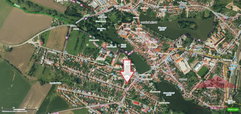 Pronájem bytu 2+kk, Telč - Telč-Staré Město, Komenského, 41 m2
