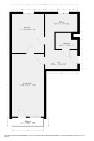 Pronájem bytu 2+1, Praha - Záběhlice, Želivecká, 55 m2