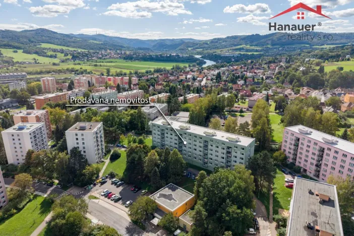 Prodej bytu 2+1, Děčín - Děčín VI-Letná, Školní, 63 m2