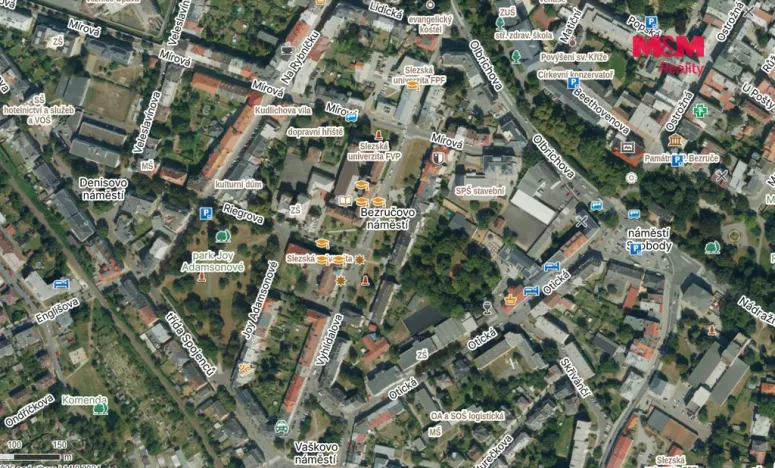 Prodej bytu 3+1, Opava - Předměstí, Bezručovo náměstí, 120 m2