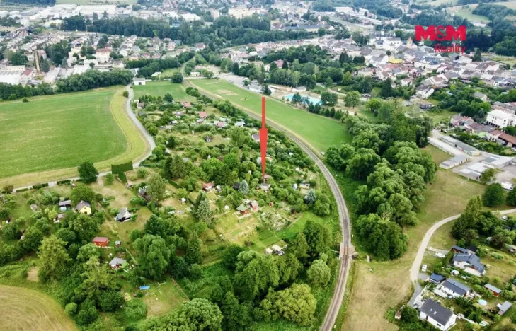 Prodej zahrady, Letohrad, 535 m2
