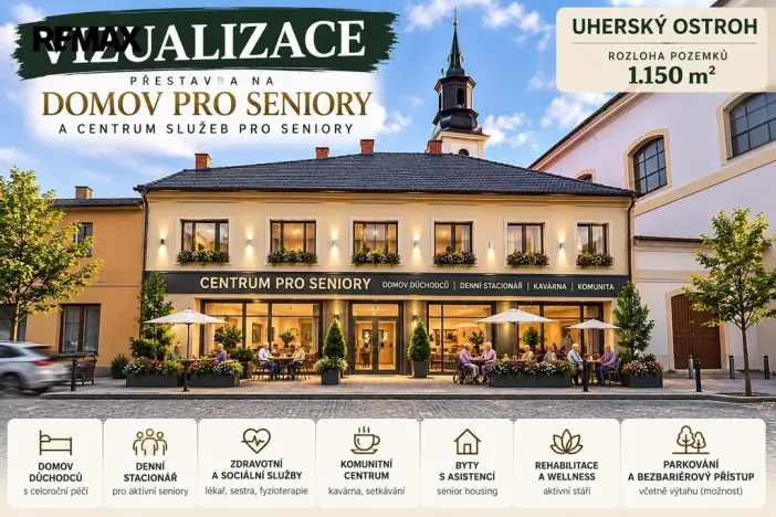 Prodej komerčního pozemku, Uherský Ostroh, 1105 m2