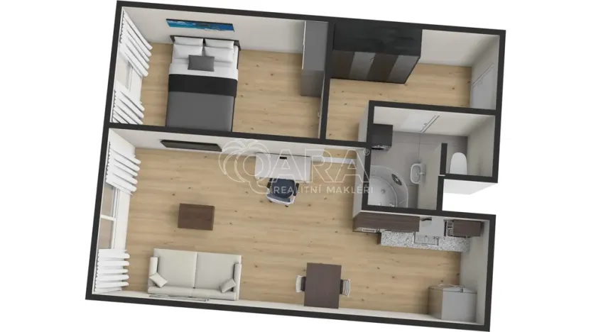 Prodej bytu 2+kk, Mladá Boleslav - Mladá Boleslav II, 17. listopadu, 42 m2