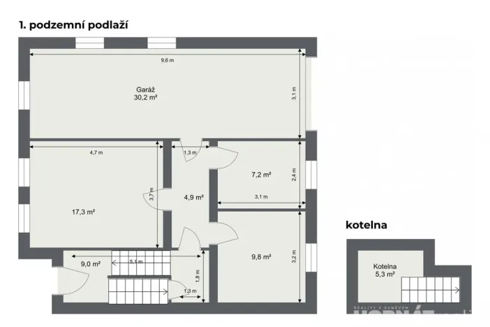 Prodej vícegeneračního domu, Praha - Strašnice, Pod strání, 335 m2