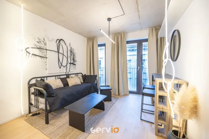 Pronájem bytu 1+kk, Brno, Bratislavská, 26 m2