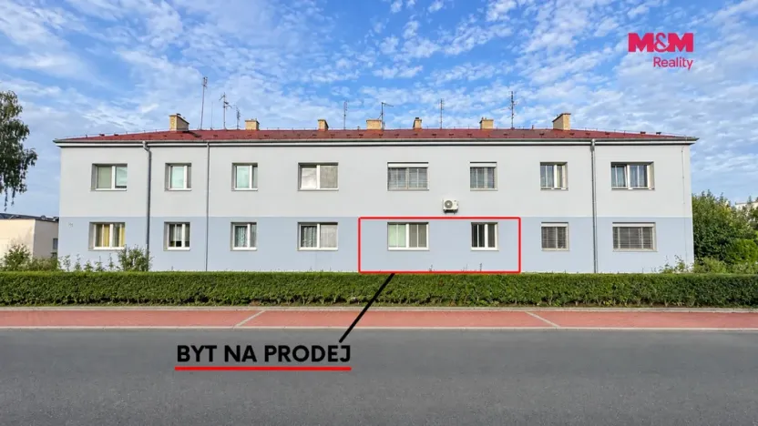 Prodej bytu 2+1, Lutín, Růžová, 68 m2