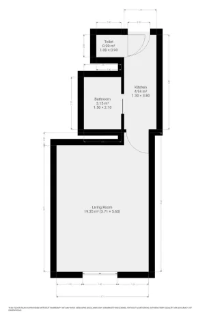 Pronájem bytu 1+kk, Praha - Žižkov, Biskupcova, 29 m2