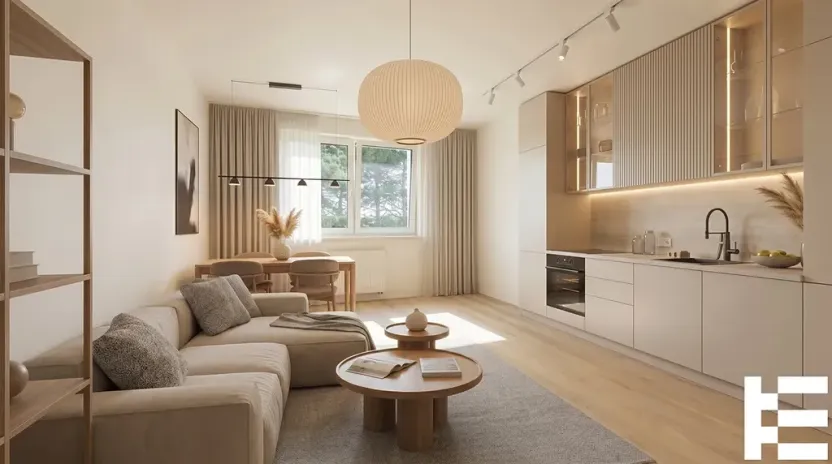 Prodej bytu 1+kk, Praha - Satalice, Za Novákovou zahradou, 33 m2