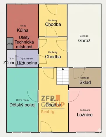 Prodej rodinného domu, Zlaté Hory, 140 m2