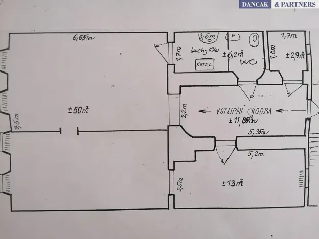 Pronájem kanceláře, Frýdek-Místek, Zámecké nám., 84 m2