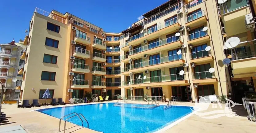 Prodej bytu 1+kk, Nesebar, Bulharsko, 32 m2