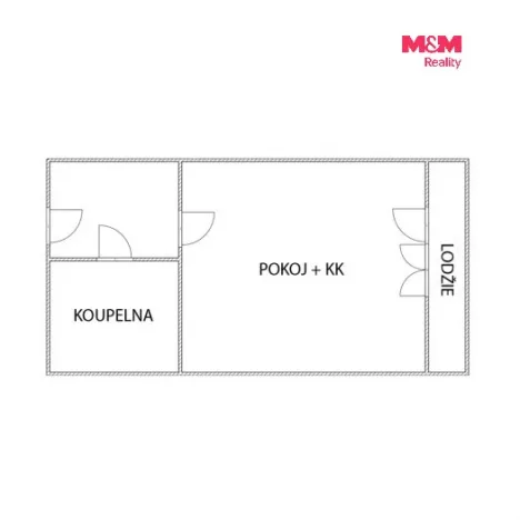 Pronájem bytu 1+kk, Havířov - Šumbark, Lidická, 27 m2