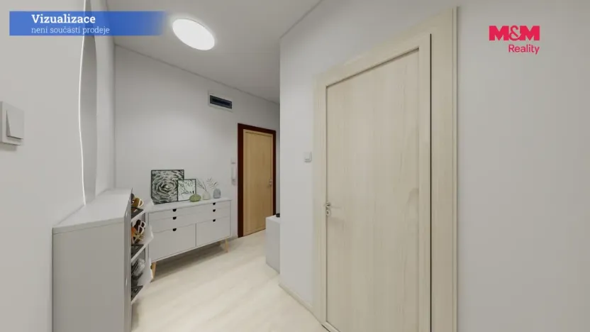 Prodej bytu 2+1, Děčín - Děčín VI-Letná, Za Bažantnicí, 50 m2