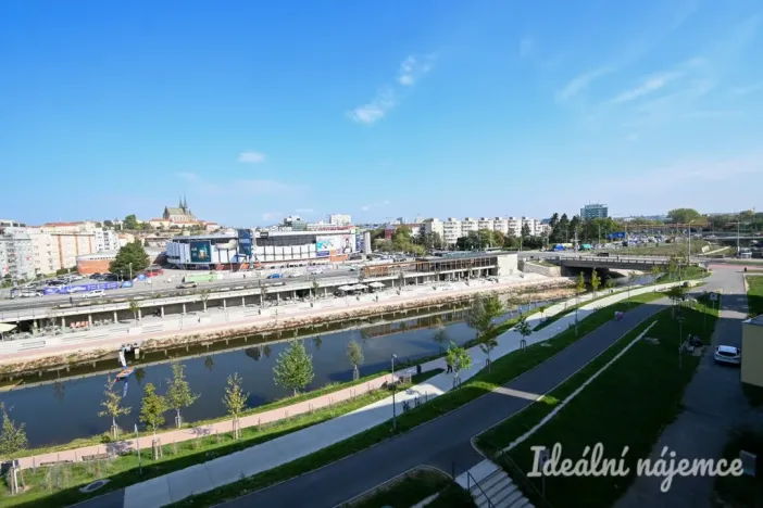 Pronájem bytu 2+1, Brno - Štýřice, Bakalovo nábřeží, 60 m2