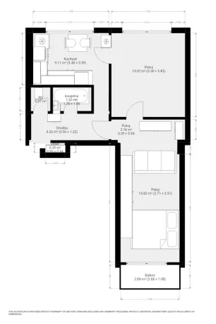 Pronájem bytu 2+1, Brno - Štýřice, Renneská třída, 54 m2