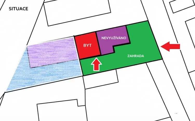 Pronájem bytu 1+1, Červený Újezd, Unhošťská, 32 m2
