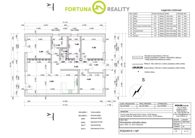 Prodej rodinného domu, Horní Tošanovice, 107 m2