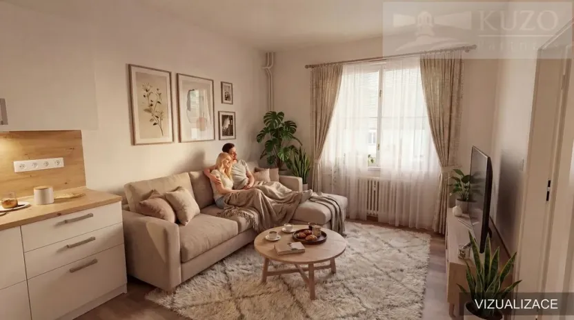 Pronájem bytu 2+kk, Příbram, Pod Haldou, 31 m2