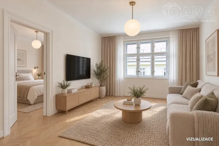Prodej bytu 3+1, Praha - Bubeneč, N. A. Někrasova, 84 m2