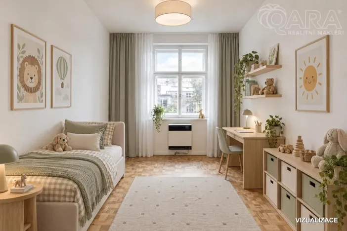 Prodej bytu 3+1, Praha - Bubeneč, N. A. Někrasova, 84 m2
