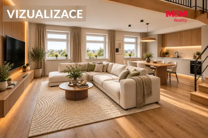 Prodej bytu 2+kk, Hostomice - Bezdědice, 42 m2