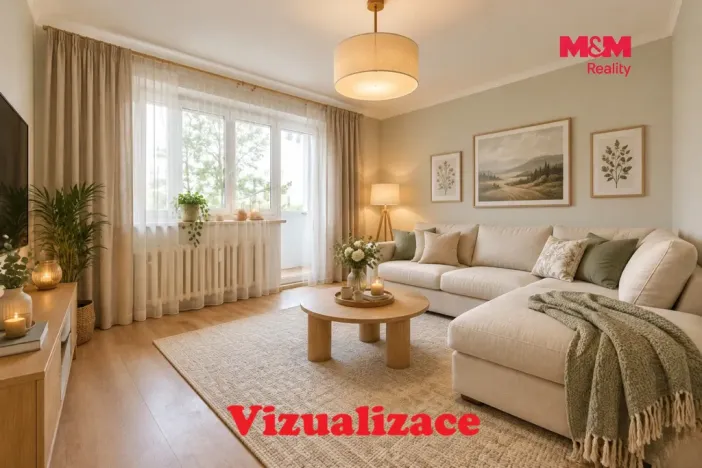 Prodej bytu 2+1, Nová Role, Školní, 51 m2