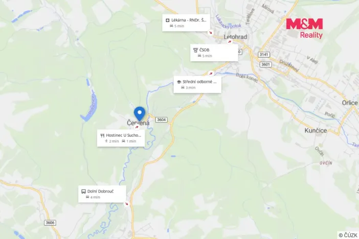 Prodej chalupy, Letohrad - Červená, 36 m2