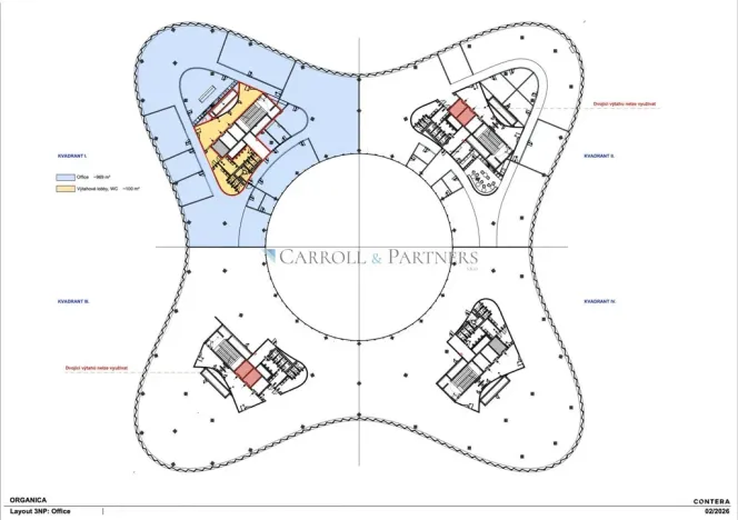 Pronájem kanceláře, Ostrava - Moravská Ostrava, náměstí Biskupa Bruna, 1000 m2