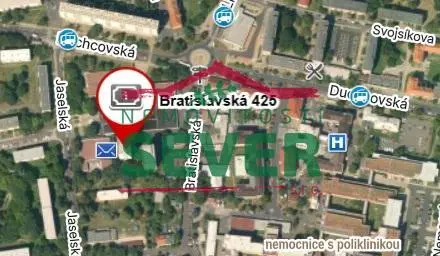 Prodej bytu 1+kk, Teplice - Řetenice, Bratislavská, 21 m2