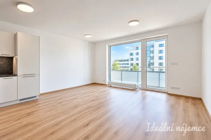 Pronájem bytu 1+kk, Brno - Horní Heršpice, Jižní, 42 m2