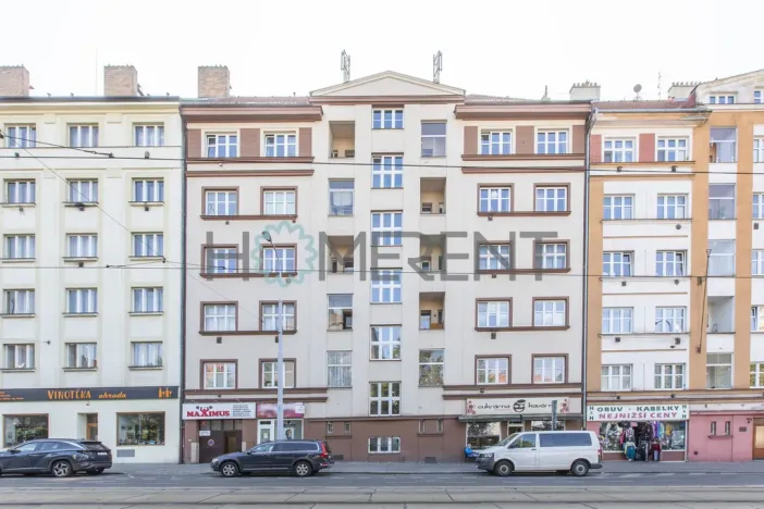 Pronájem bytu 2+kk, Praha - Žižkov, Hartigova, 57 m2