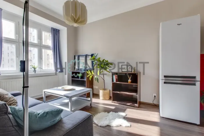 Pronájem bytu 2+kk, Praha - Žižkov, Hartigova, 57 m2