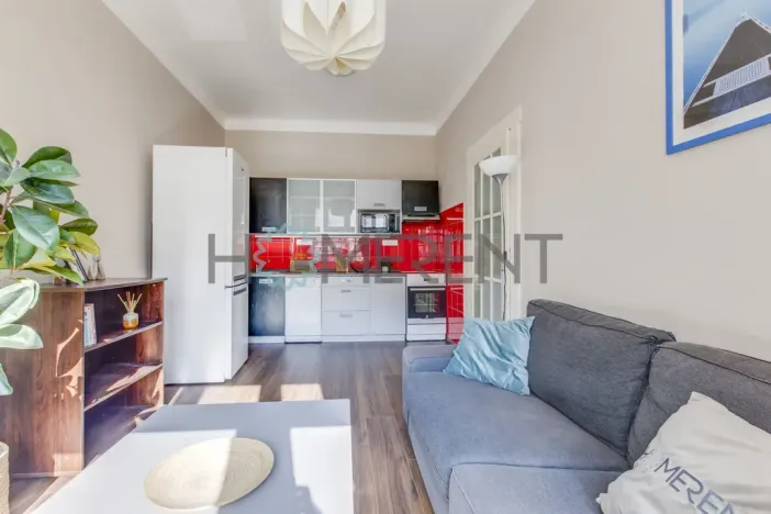 Pronájem bytu 2+kk, Praha - Žižkov, Hartigova, 57 m2