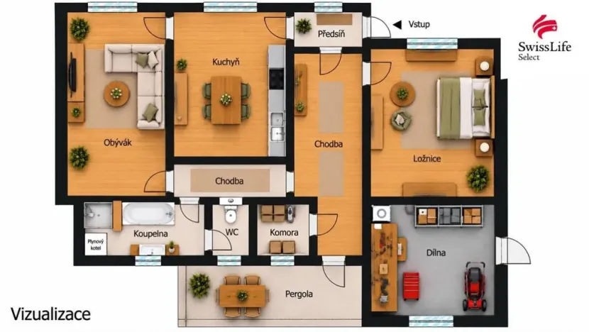 Prodej rodinného domu, Choltice, B. Jelínka, 90 m2