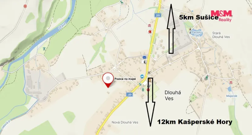 Prodej pozemku pro bydlení, Dlouhá Ves, 4010 m2