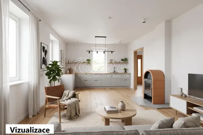 Prodej rodinného domu, Hudlice, Pod Skálou, 71 m2
